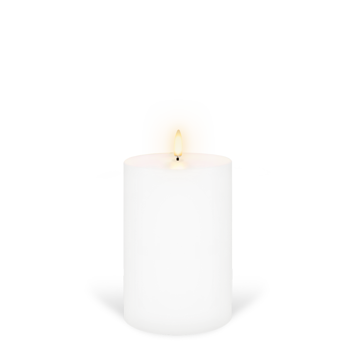 best-outdoor-furniture-UYUNI Lighting Nordic White Pillar Candle 15.2 x 10.1cm