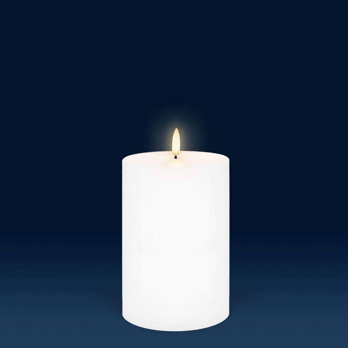best-outdoor-furniture-UYUNI Lighting Nordic White Pillar Candle 15.2 x 10.1cm