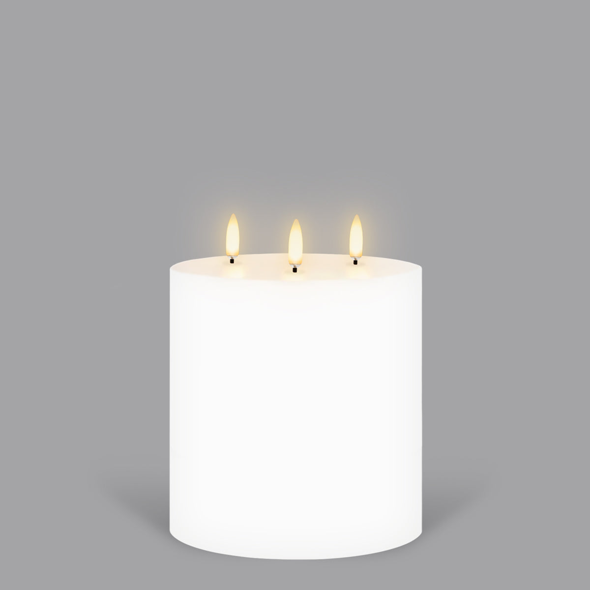 best-outdoor-furniture-UYUNI Lighting Nordic White Pillar Candle 15.2 x 15.2cm