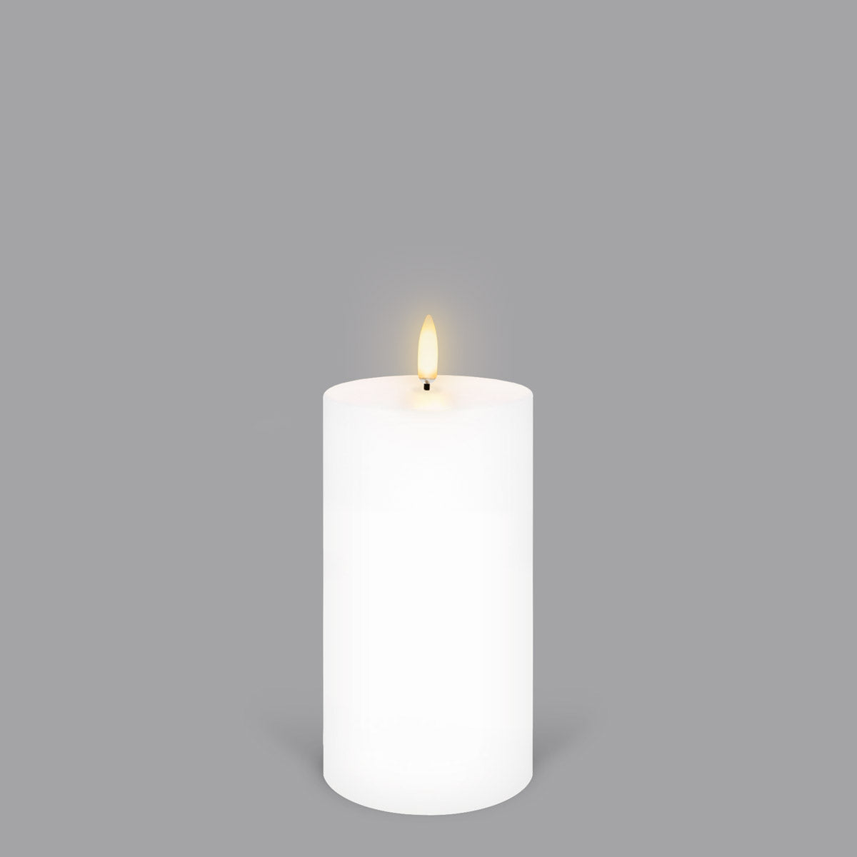 best-outdoor-furniture-UYUNI Lighting Nordic White Pillar Candle 15.2 x 7.8cm