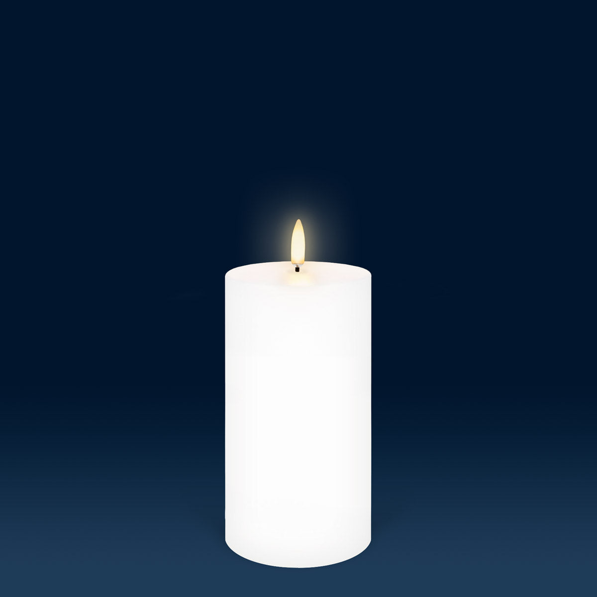 best-outdoor-furniture-UYUNI Lighting Nordic White Pillar Candle 15.2 x 7.8cm