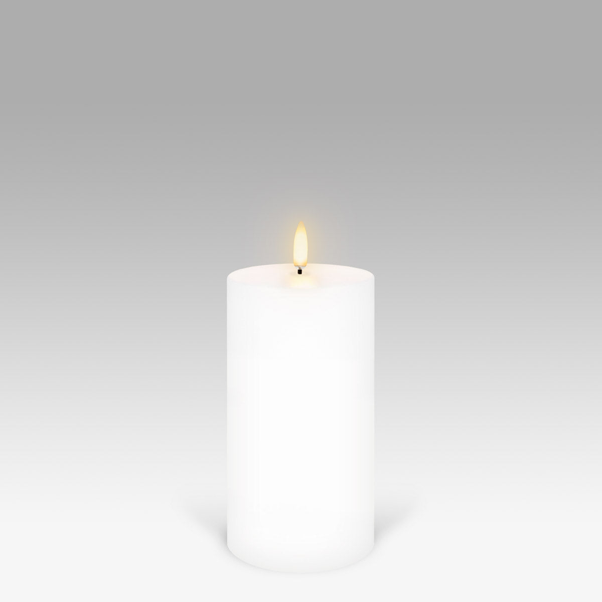 best-outdoor-furniture-UYUNI Lighting Nordic White Pillar Candle 15.2 x 7.8cm