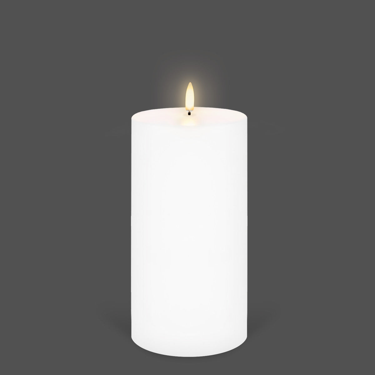 best-outdoor-furniture-UYUNI Lighting Nordic White Pillar Candle 120.3 x 10.1cm