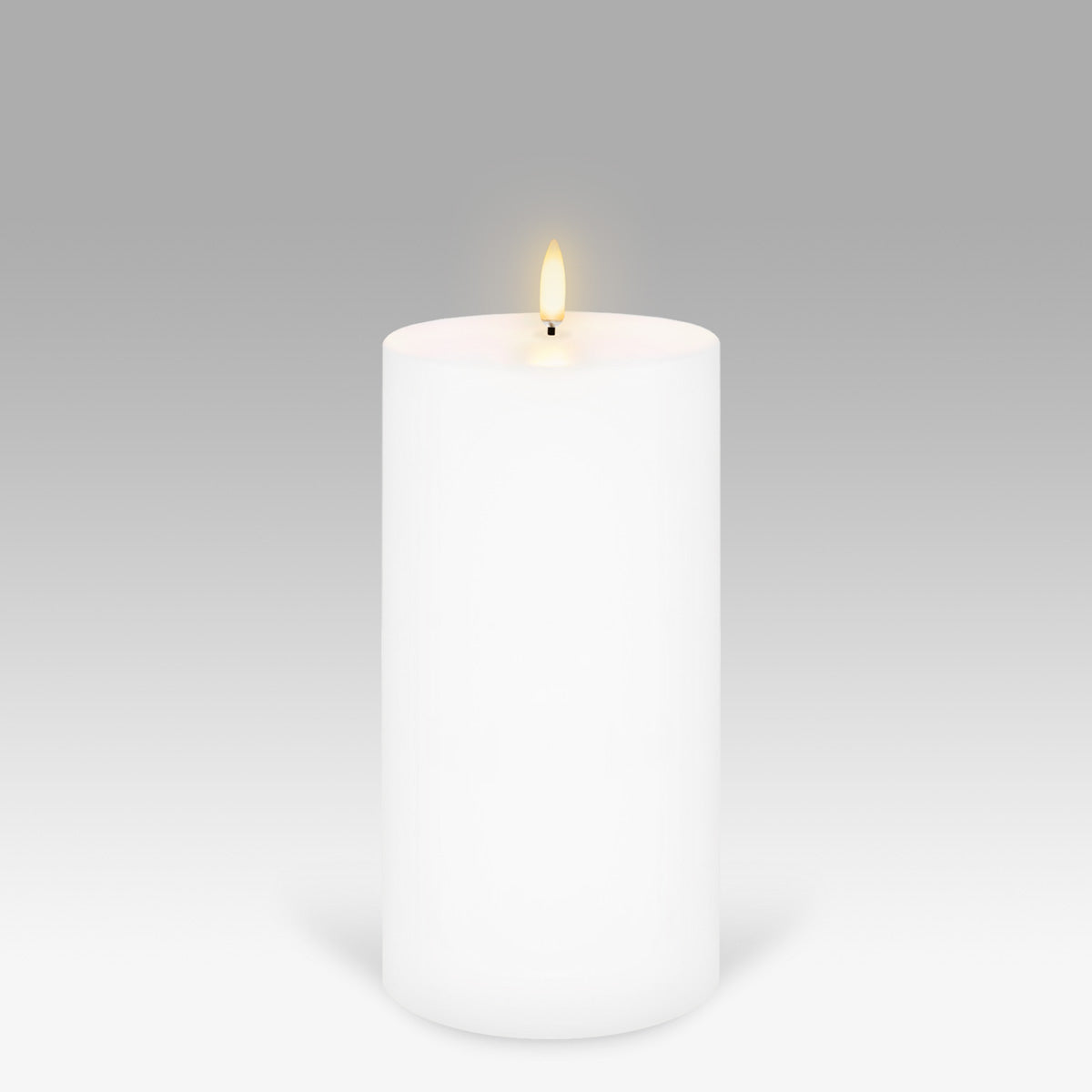 best-outdoor-furniture-UYUNI Lighting Nordic White Pillar Candle 120.3 x 10.1cm
