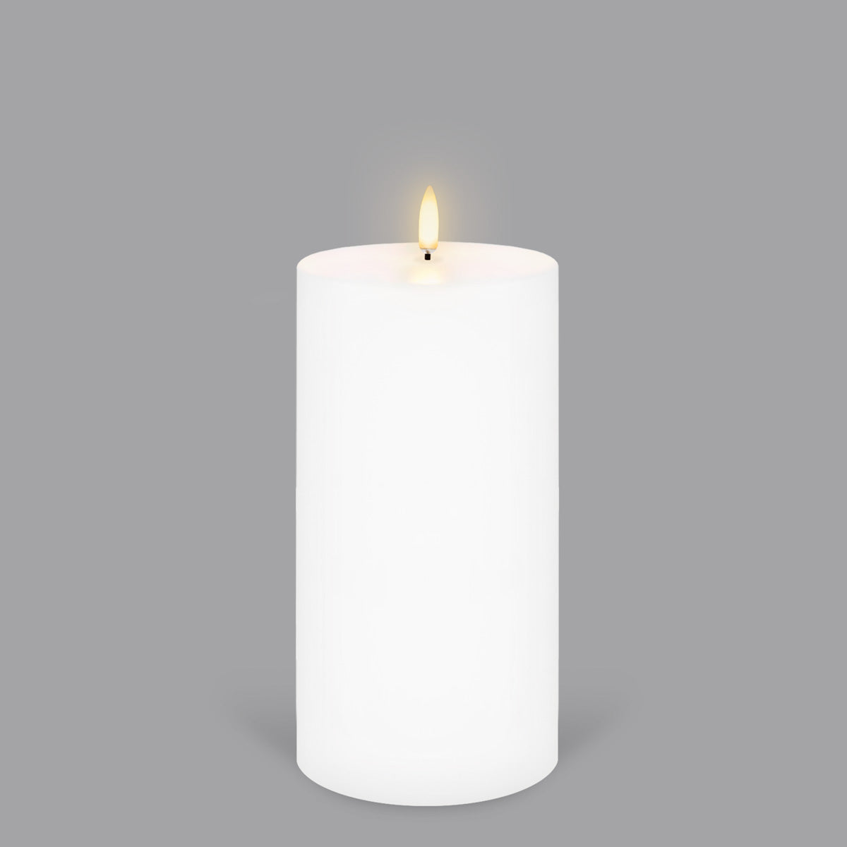 best-outdoor-furniture-UYUNI Lighting Nordic White Pillar Candle 120.3 x 10.1cm
