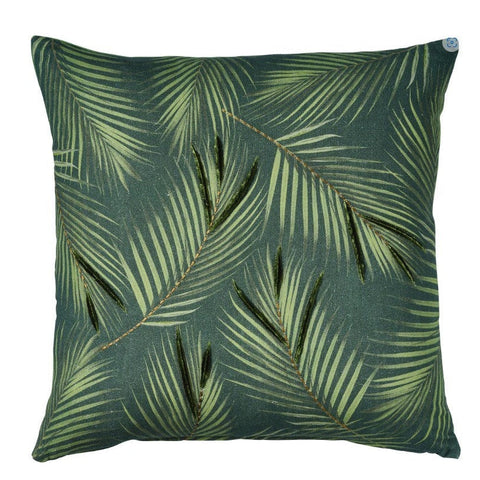 Leafy Palm  - Indoor Cushion (50 x 50)