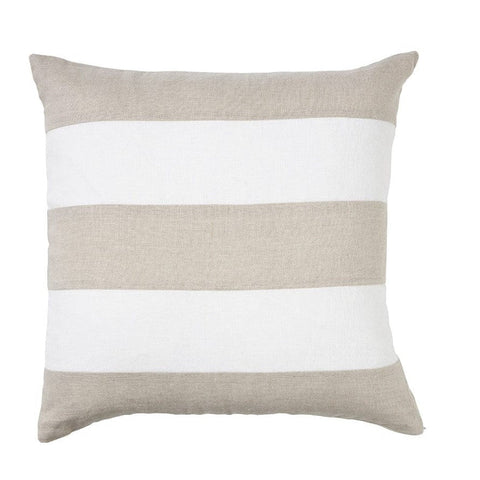 Linen Stripe Sand - Indoor Cushion (50 x 50)