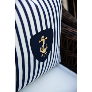 best-outdoor-furniture-Nautical Stripes - Indoor Cushion (55 x 55)