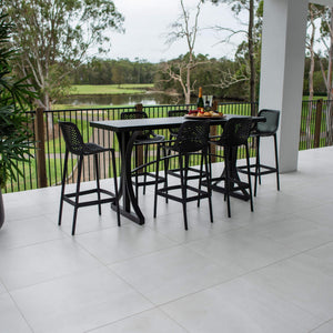 best-outdoor-furniture-Air 75 - Bergen Slat Bar 200 - 7pce - Outdoor Bar Set #color_BLACK