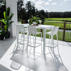 best-outdoor-furniture-Air 75 Hudson - 5pce (150x80) - Outdoor Bar Set #color_WHITE