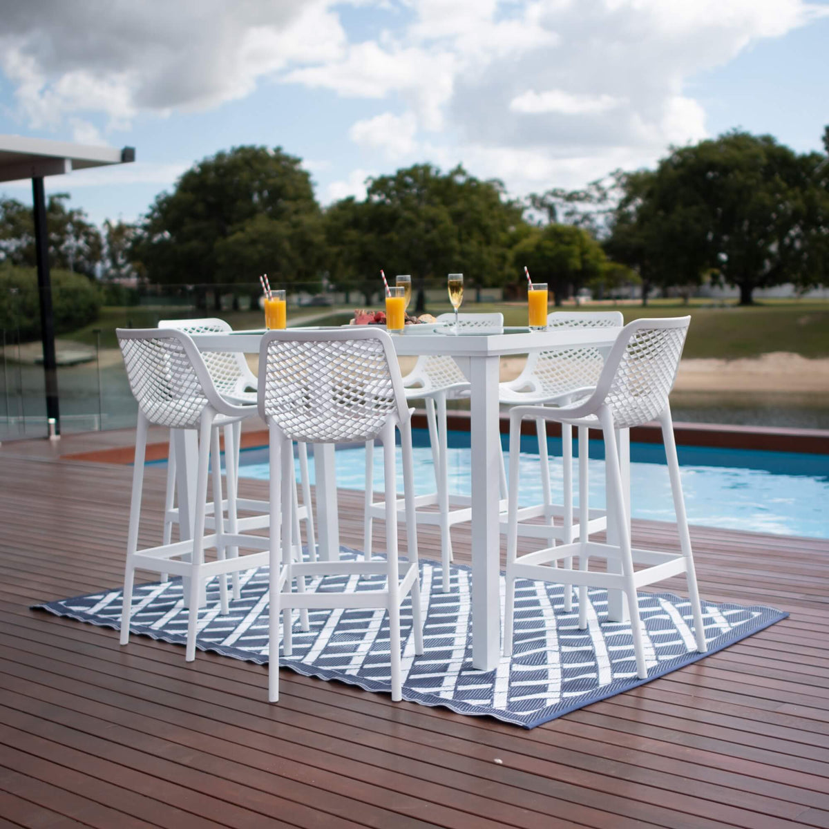 best-outdoor-furniture-Air 75 - 7pce Hudson Bar - Outdoor Bar Set #color_WHITE