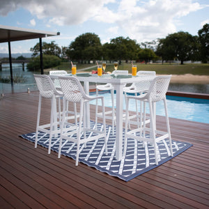 best-outdoor-furniture-Air 75 - 7pce Hudson Bar - Outdoor Bar Set