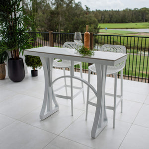 best-outdoor-furniture-Air 75 Malibu - 3pce (130x45) - Outdoor Bar Set #color_WHITE