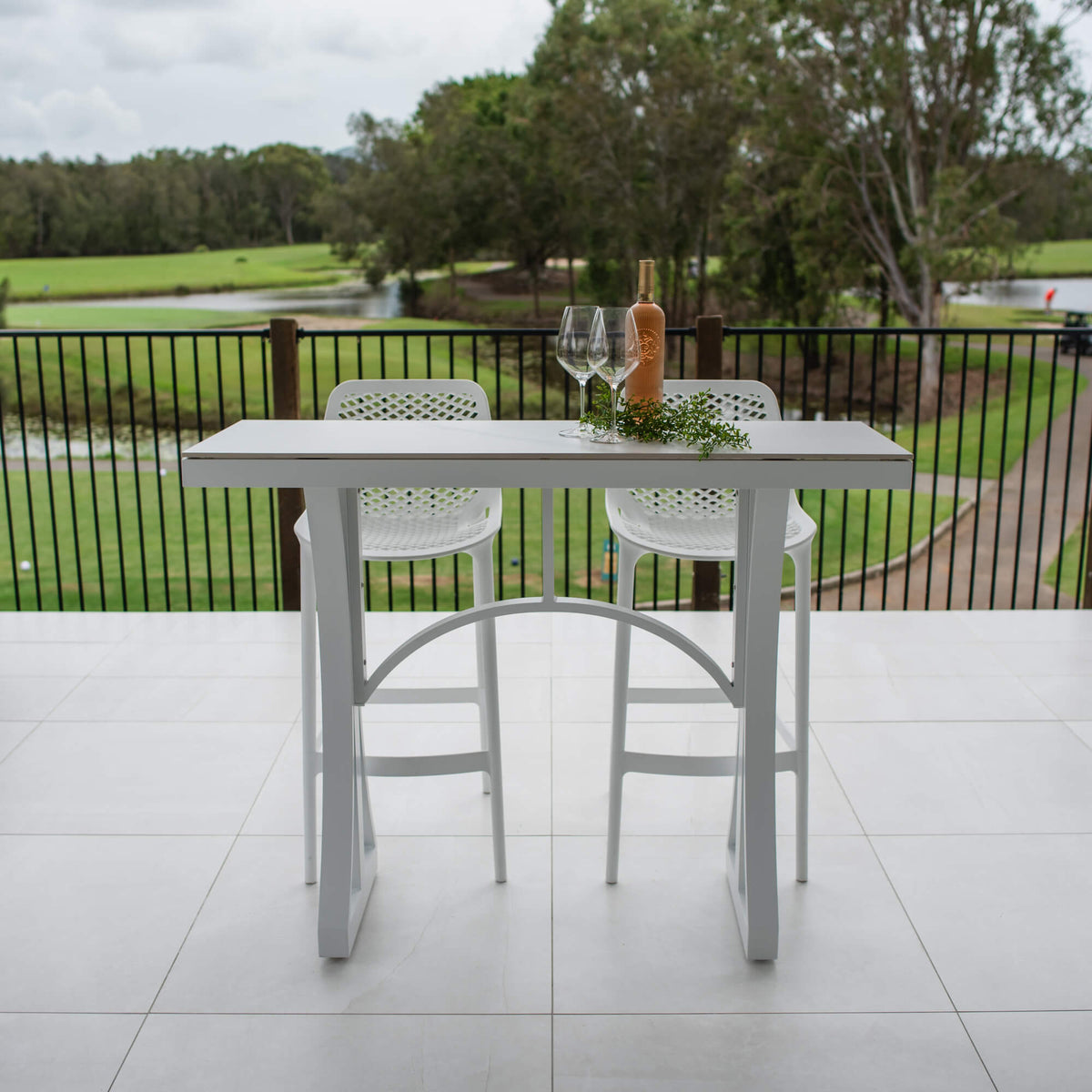 best-outdoor-furniture-Air 75 Malibu - 3pce (130x45) - Outdoor Bar Set #color_WHITE