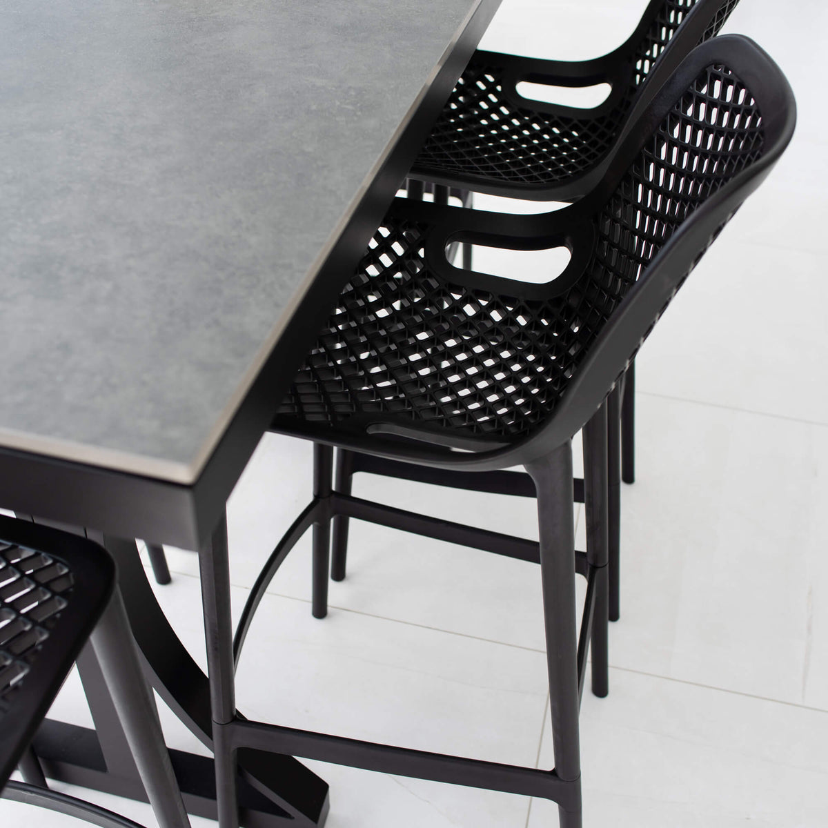 best-outdoor-furniture-Air 75 Malibu - 7pce (150x65) - Outdoor Bar Set #color_BLACK