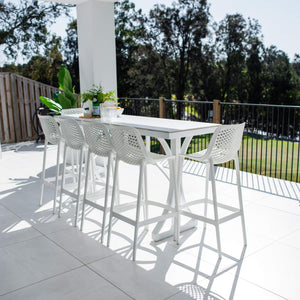 best-outdoor-furniture-Air 75 Malibu - 7pce (200x65) - Outdoor Bar Set #color_WHITE