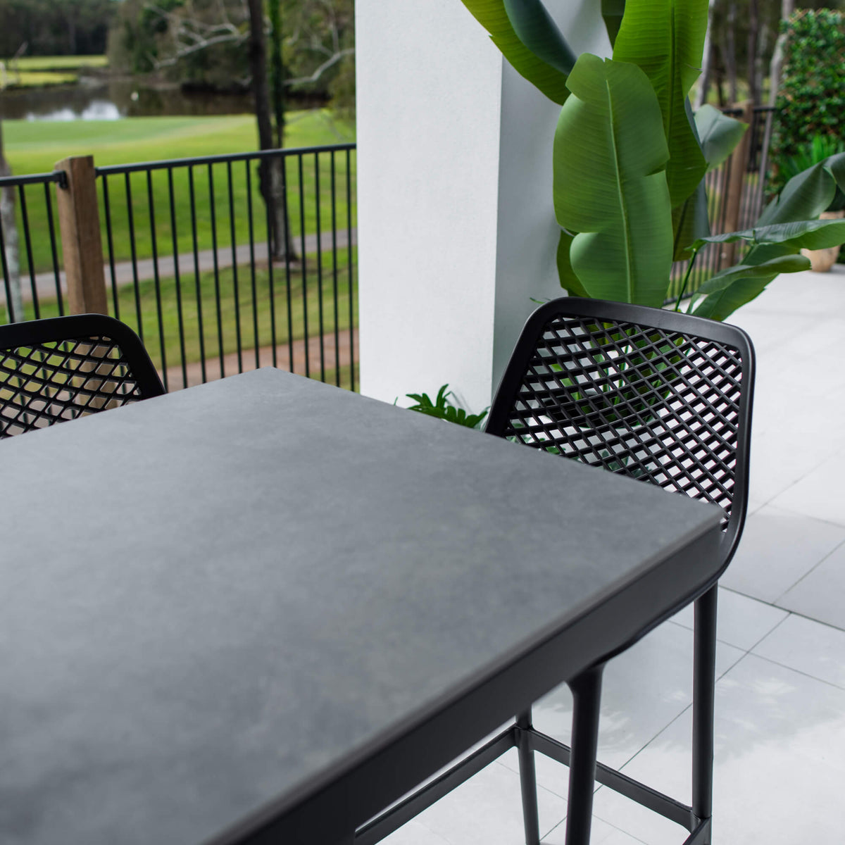 best-outdoor-furniture-Air 75 Malibu - 7pce (200x65) - Outdoor Bar Set #color_BLACK