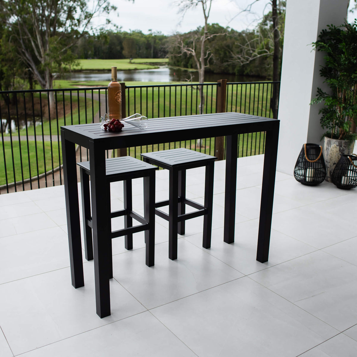 best-outdoor-furniture-Kirra Aria - 3pce (130x45) - Outdoor Bar Set #color_BLACK