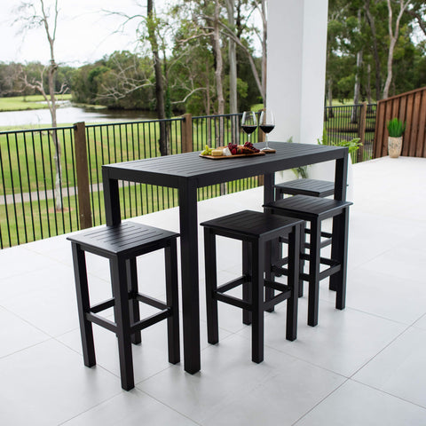 Kirra Aria - 5pce (150x65) - Outdoor Bar Set