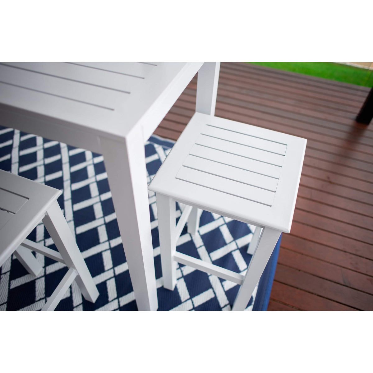 best-outdoor-furniture-Slat Bar - 5pce - 150 Outdoor Bar Set #color_WHITE