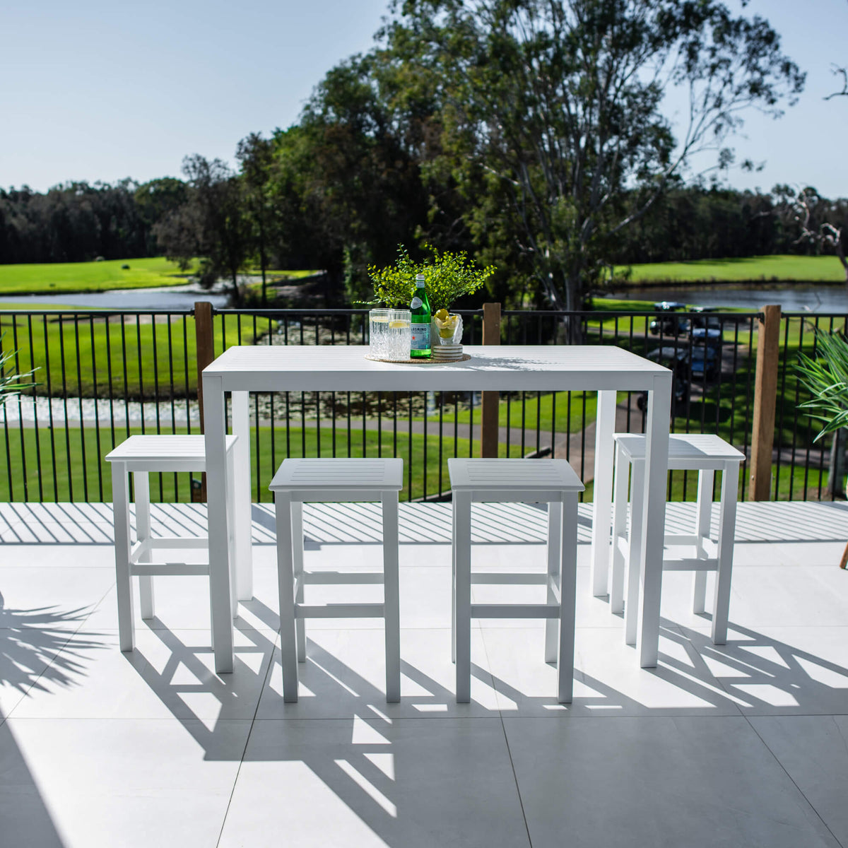 best-outdoor-furniture-Kirra Aria - 5pce (150x80) - Outdoor Bar Set #color_WHITE