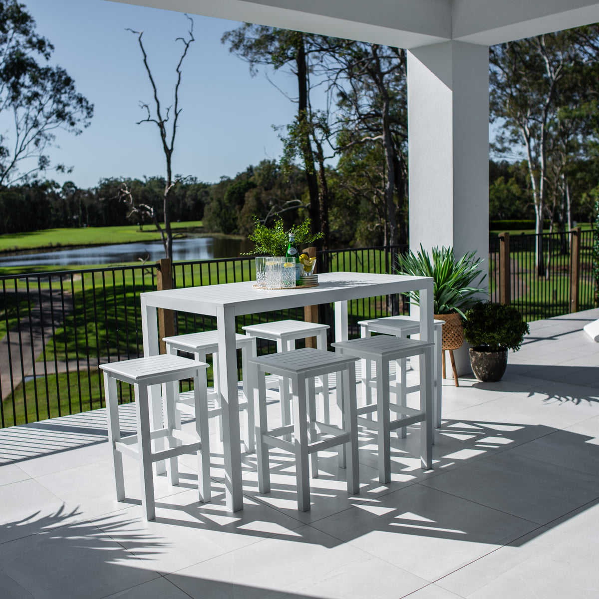 best-outdoor-furniture-Kirra Aria - 7pce (150x80) - Outdoor Bar Set #color_WHITE