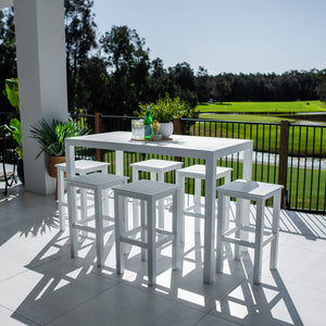 best-outdoor-furniture-Kirra Aria - 7pce (150x80) - Outdoor Bar Set #color_WHITE
