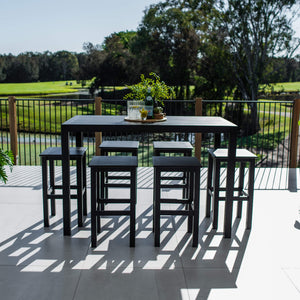 best-outdoor-furniture-Kirra Aria - 7pce (150x80) - Outdoor Bar Set #color_BLACK