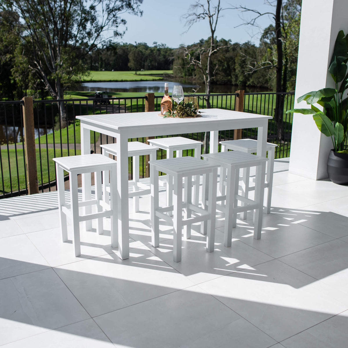 best-outdoor-furniture-Kirra Aria - 7pce (150x80) - Outdoor Bar Set #color_WHITE