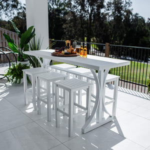 best-outdoor-furniture-Kirra Bergen - 7pce (200x65) - Outdoor Bar Set #color_WHITE