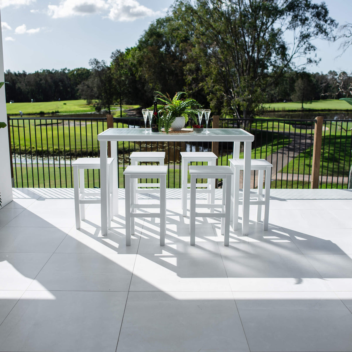 best-outdoor-furniture-Kirra Hudson - 7pce (150x80) - Outdoor Bar Set #color_WHITE