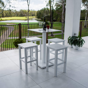 best-outdoor-furniture-Kirra Lennox - 5pce (70x70) - Outdoor Bar Set #color_WHITE