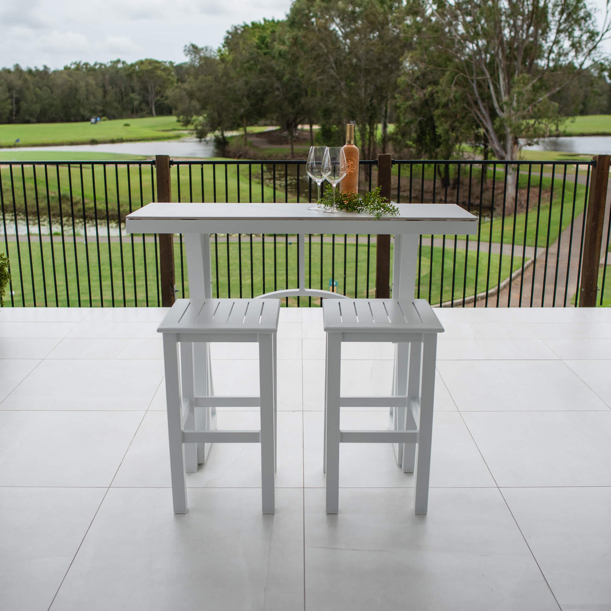 Kirra Malibu - 3pce (130x45) - Outdoor Bar Set