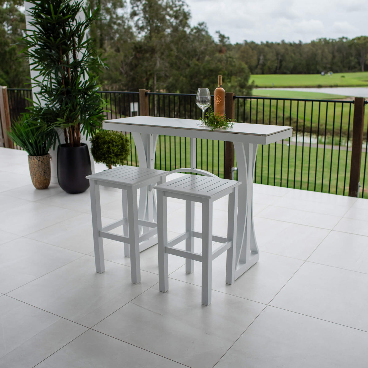 best-outdoor-furniture-Kirra Malibu - 3pce (130x45) - Outdoor Bar Set #color_WHITE
