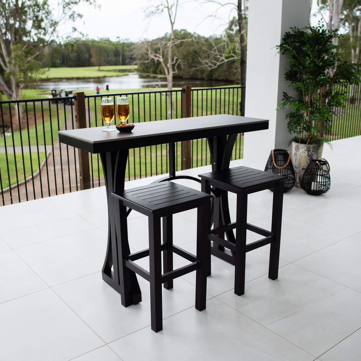 best-outdoor-furniture-Kirra Malibu - 3pce (130x45) - Outdoor Bar Set #color_BLACK
