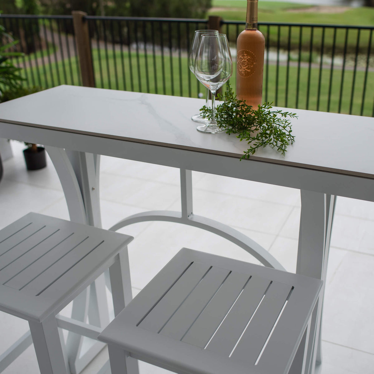 best-outdoor-furniture-Kirra Malibu - 3pce (130x45) - Outdoor Bar Set #color_WHITE