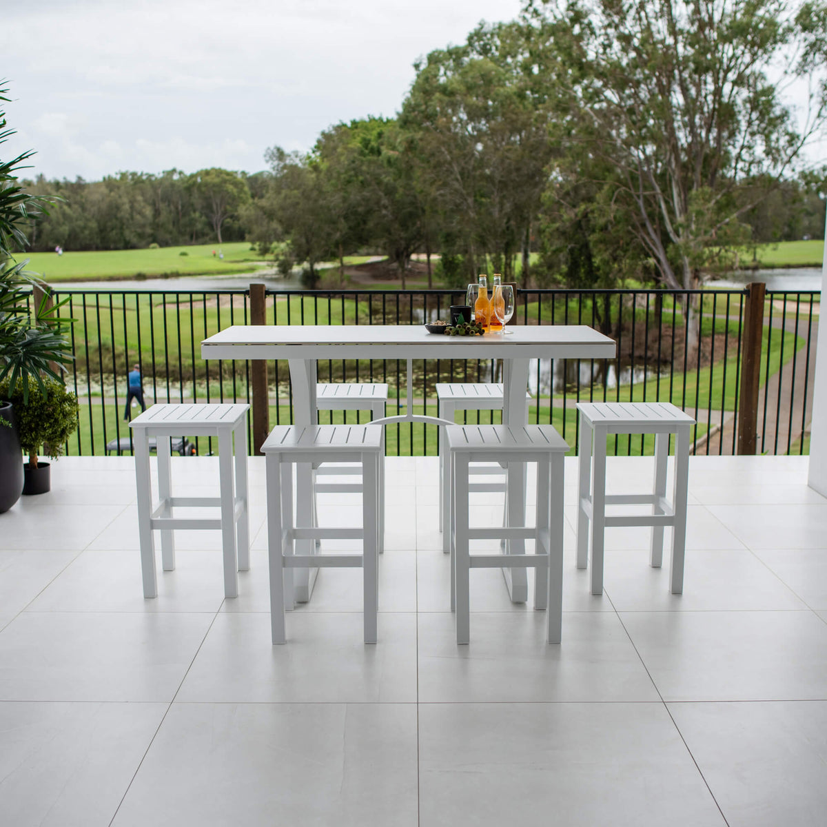 best-outdoor-furniture-Kirra Malibu - 7pce (150x65) - Outdoor Bar Set #color_WHITE