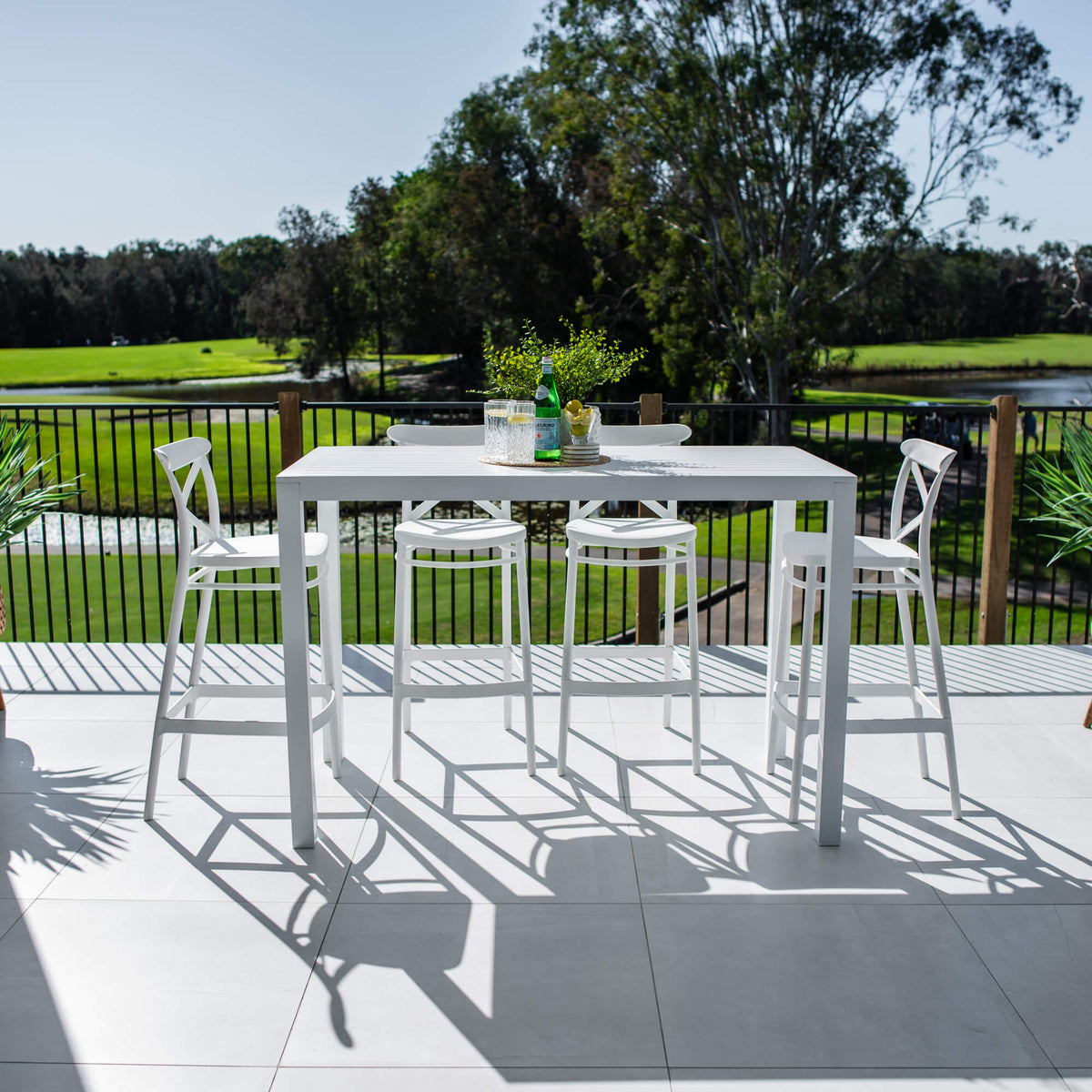best-outdoor-furniture-Portsea 75 Aria - 5pce (150x80) - Outdoor Bar Set #color_WHITE