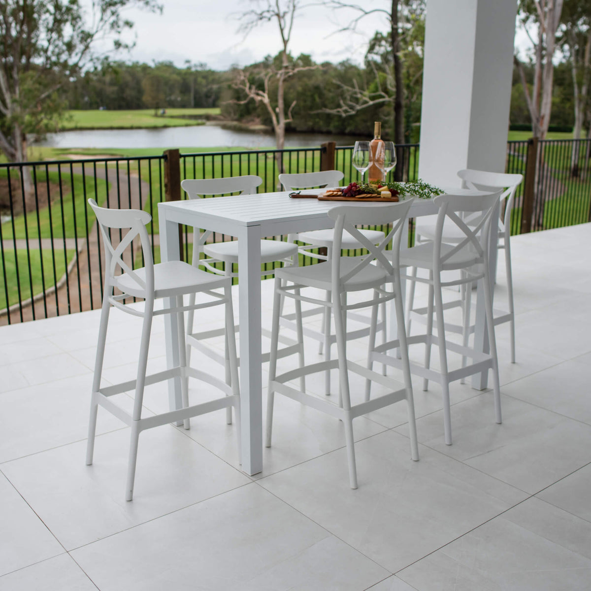 best-outdoor-furniture-Portsea 75 Aria - 7pce (150x65) - Outdoor Bar Set #color_WHITE