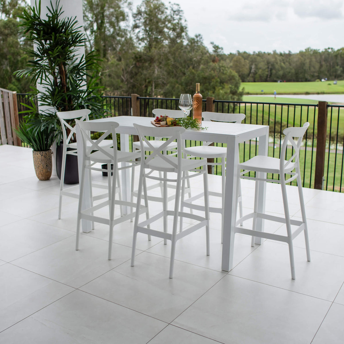 best-outdoor-furniture-Portsea 75 Aria - 7pce (150x65) - Outdoor Bar Set #color_WHITE