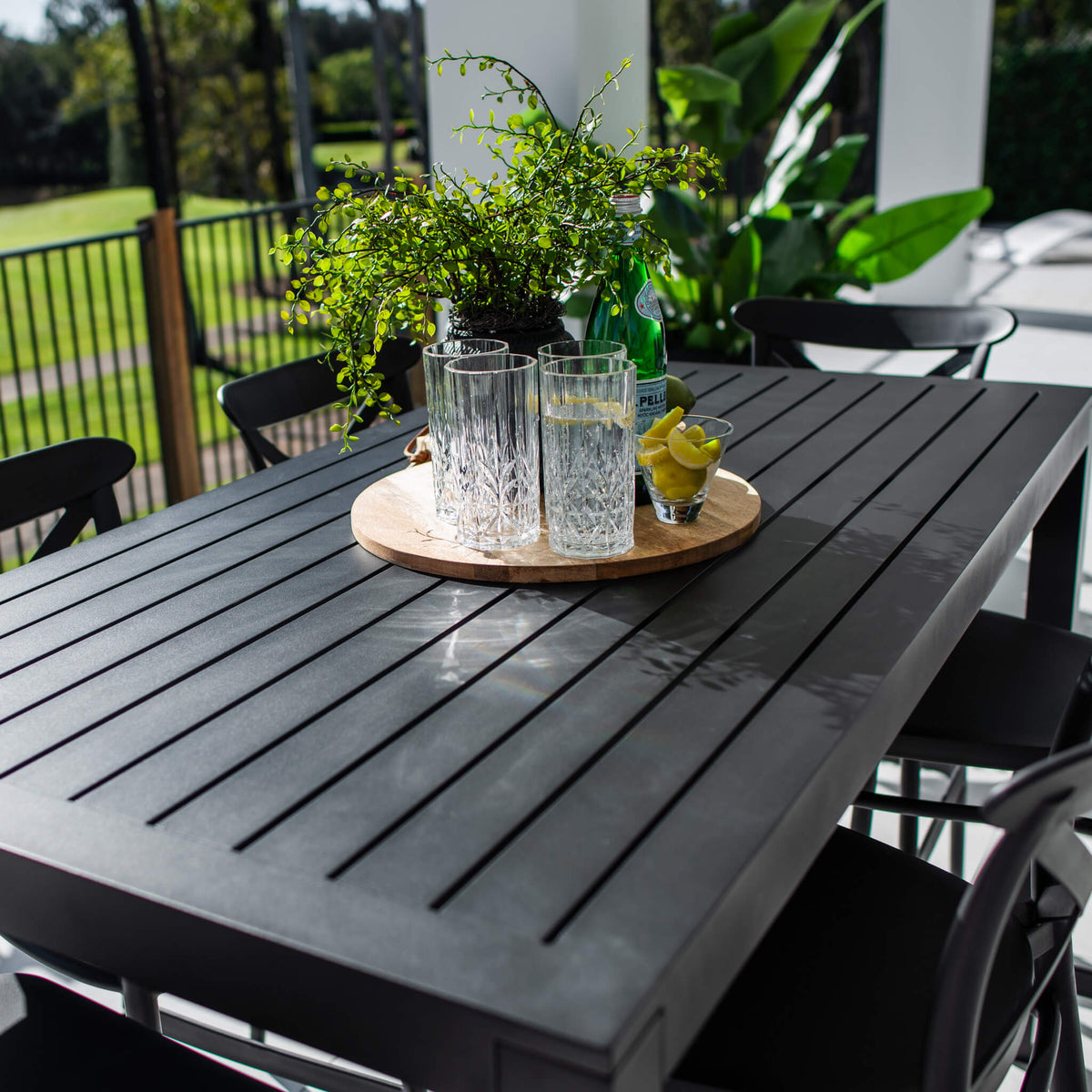 best-outdoor-furniture-Portsea 75 Aria - 7pce (150x80) - Outdoor Bar Set #color_BLACK