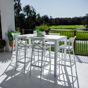 best-outdoor-furniture-Portsea 75 Aria - 7pce (150x80) - Outdoor Bar Set #color_WHITE