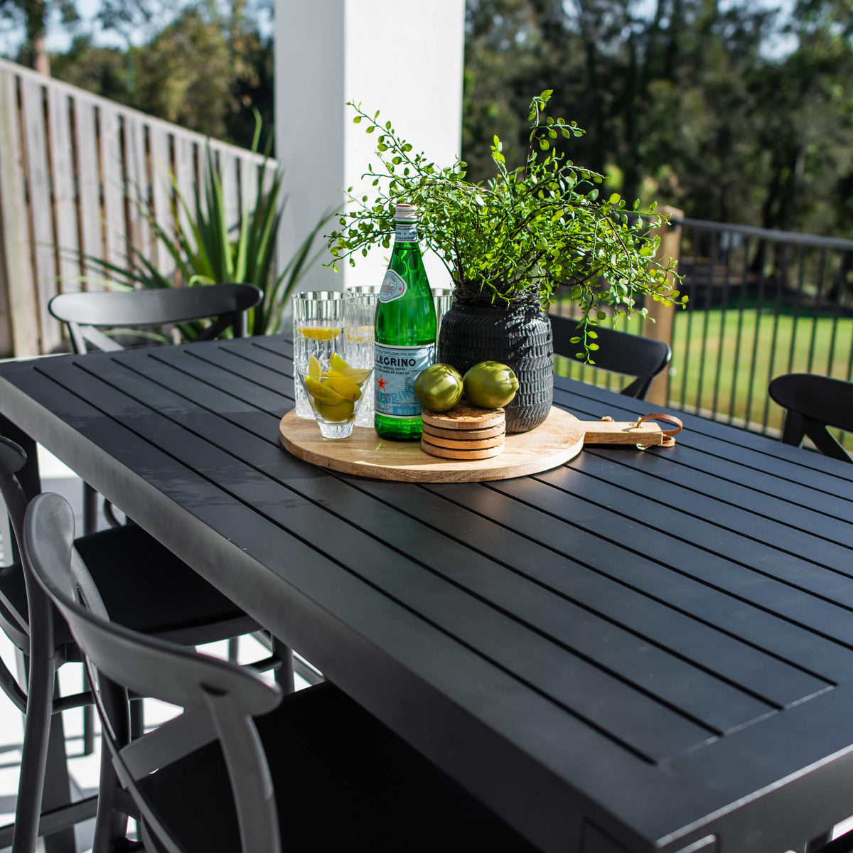 best-outdoor-furniture-Portsea 75 Aria - 7pce (150x80) - Outdoor Bar Set #color_BLACK