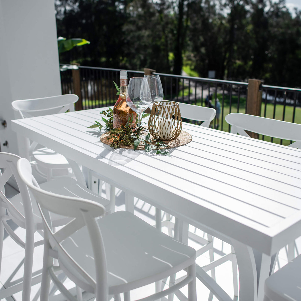 best-outdoor-furniture-Portsea 75 Bergen - 7pce (150x65) - Outdoor Bar Set #color_WHITE