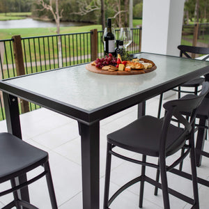 best-outdoor-furniture-Portsea 75 Hudson - 5pce (150x80) - Outdoor Bar Set  #color_BLACK