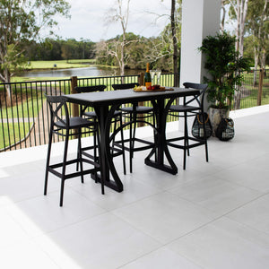 best-outdoor-furniture-Portsea 75 Malibu - 5pce (150x65) - Outdoor Bar Set #color_BLACK