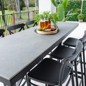 best-outdoor-furniture-Portsea 75 Malibu - 7pce (200x65) - Outdoor Bar Set #color_BLACK