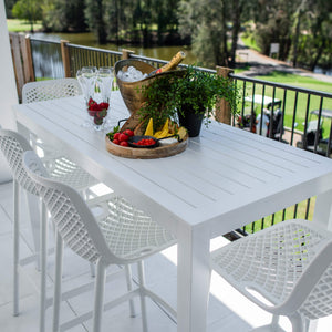 best-outdoor-furniture-Roma 75 Aria - 5pce (150x65) - Outdoor Bar Set #color_WHITE