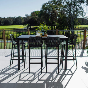 best-outdoor-furniture-Roma 75 Aria - 5pce (150x80) - Outdoor Bar Set #COLOR_BLACK