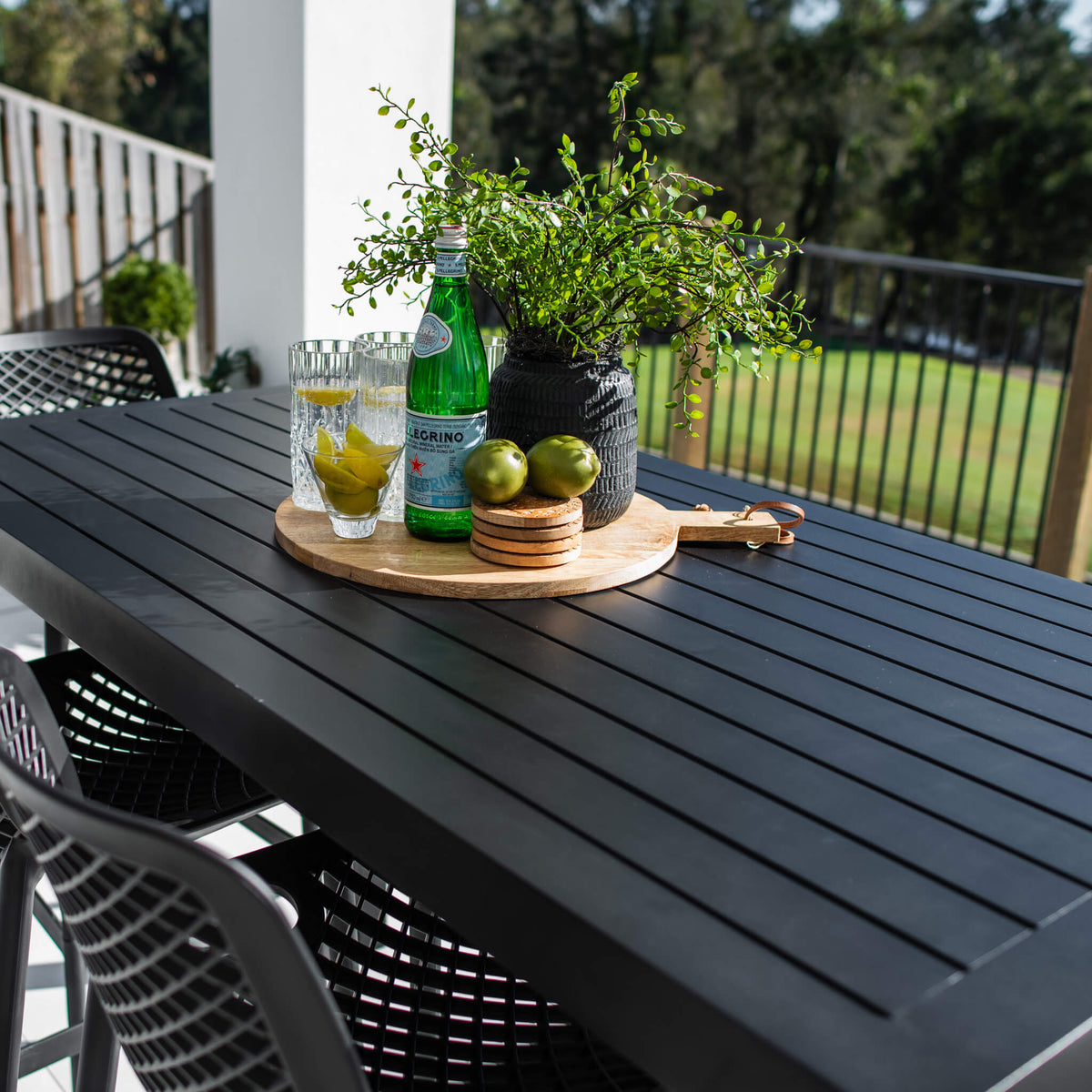 best-outdoor-furniture-Roma 75 Aria - 5pce (150x80) - Outdoor Bar Set #COLOR_BLACK
